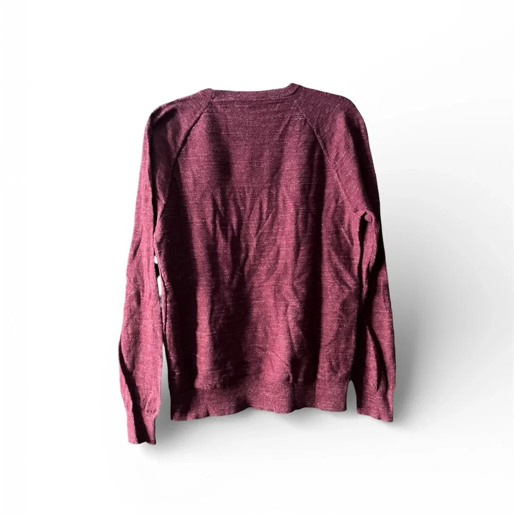 J. Crew Men's Heathered Cotton Slim Crewneck Sweater